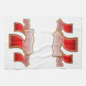 Lucky Sevens - Slot Machine Jackpot Geschirrtuch (Horizontal)