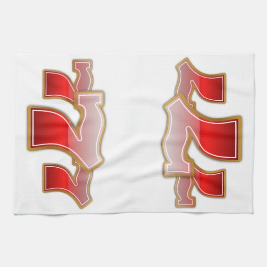 Lucky Sevens - Slot Machine Jackpot Geschirrtuch (Horizontal)