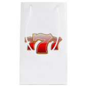 Lucky Sevens - Slot Machine Jackpot Kleine Geschenktüte (Vorderseite)