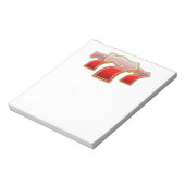 Lucky Sevens - Slot Machine Jackpot Notizblock (Rotiert)