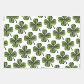 Lucky Shamrock Geschenkpapier Set (Vorderseite 3)