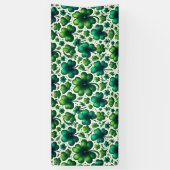 Lucky Shamrock St. Patrick’s Day Party Banner (Vertikal)