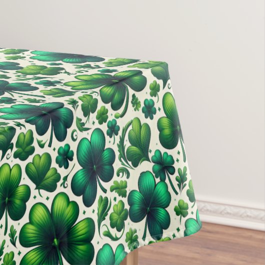 Lucky Shamrock St. Patrick’s Day Tablecloth Tischdecke (Beispiel)