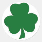 Lucky Shamrock Stickers (Vorderseite)
