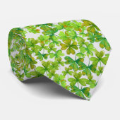 Lucky Shamrocls Krawatte (Gerollt)