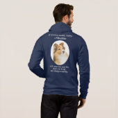 Lucky Sheltie Hoodie (Schwarz voll)