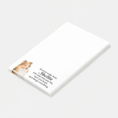 Lucky Sheltie Post-it Klebezettel (angewinkelt)