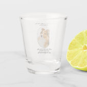 Lucky Sheltie Schnapsglas (Rückseite)