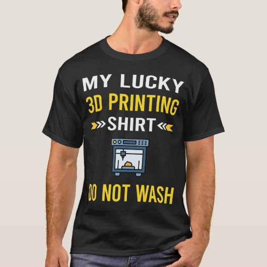 Lucky Shirt 3D-Druck (Vorderseite)