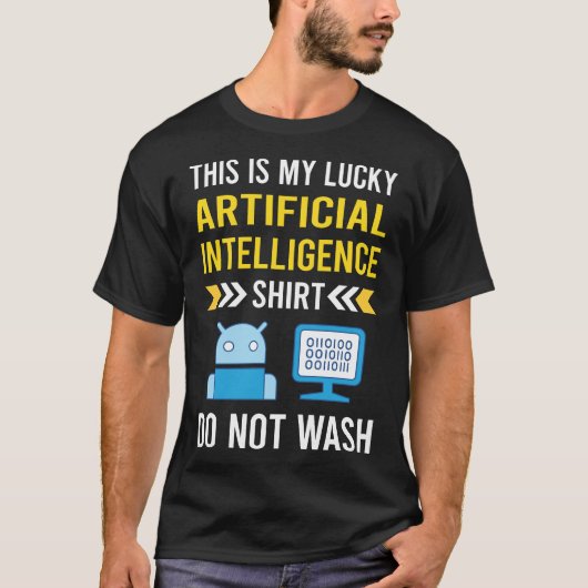 Lucky Shirt Artificial Intelligence AI (Vorderseite)