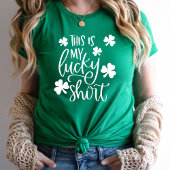 Lucky Shirt | Elegante St. Patrick's Day Typografy