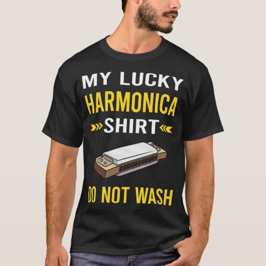 Lucky Shirt Harmonica Mundorgel (Vorderseite)