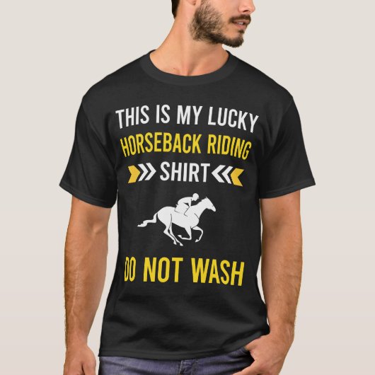 Lucky Shirt Reiten (Vorderseite)