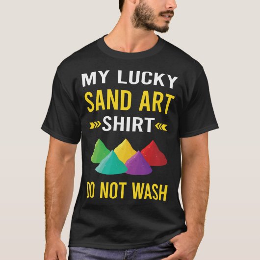 Lucky Shirt Sand Art (Vorderseite)