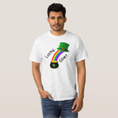 Lucky Shirt with rainbow and pot of gold. (Vorne ganz)