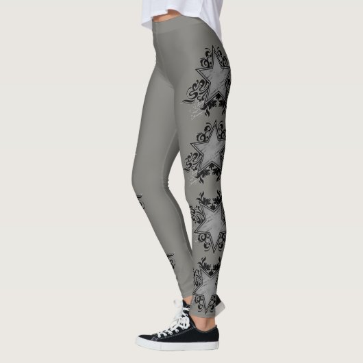Lucky Silver Stars Leggings (Links)