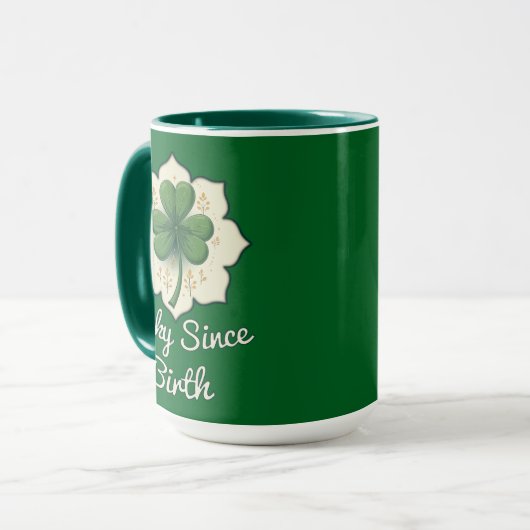 Lucky Since Forever St Patrick’s Day - caneca Tasse (Vorderseite Links)