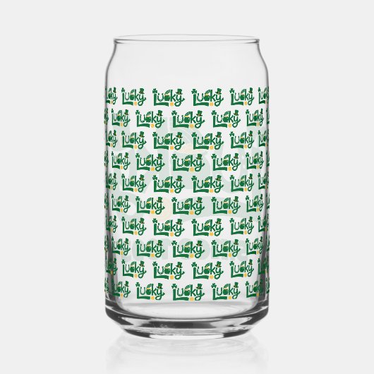 Lucky since Year Dosenglas (Rückseite)