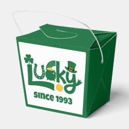 Lucky since Year Geschenkschachtel