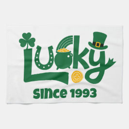 Lucky since Year Geschirrtuch