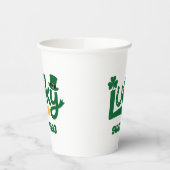 Lucky since Year Pappbecher (Links)