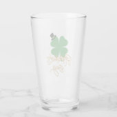 Lucky Sips: St. Patrick's Day Edition - Logo in ei Glas (Rückseite)
