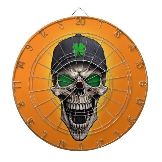 Lucky Skull Horror Dartscheibe (vorne)