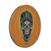 Lucky Skull Horror Dartscheibe (Vorderseite Links)