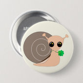 Lucky Snail Button (Vorne & Hinten)