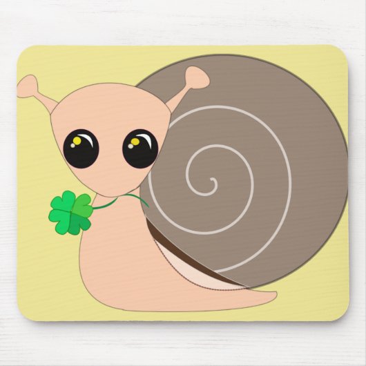 Lucky Snail Mousepad (Vorne)