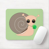 Lucky Snail - Mousepad (Mit Mouse)