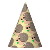 Lucky Snail Paper Party Hat - Anpassbar Partyhütchen (Links)