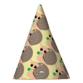 Lucky Snail Paper Party Hat - Anpassbar Partyhütchen (Rechts)