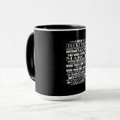 Lucky Son durch ein Phantastisches Mama-Geschenk f Tasse (Vorderseite Links)