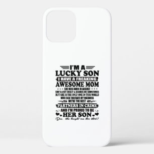 Lucky Son haben eine Phantastische Mama Augus Case-Mate iPhone Hülle