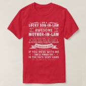 Lucky SonIm Gesetz der Mutter im Gesetz lustige Mu T-Shirt (Design vorne)