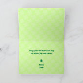 Lucky Sprinkles St. Patrick’s Day Karte (Innenseite)