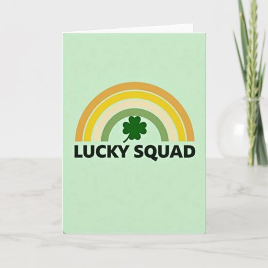 Lucky Squad Rainbow Card Karte (Vorderseite)