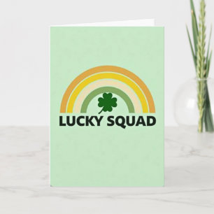 Lucky Squad Regenbogenkarte Karte