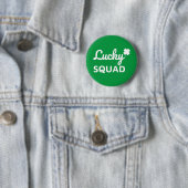 Lucky Squad St. Patrick's Day Button (Beispiel)