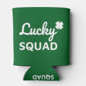 Lucky Squad St. Patrick's Day Dosenkühler (Rückseite)