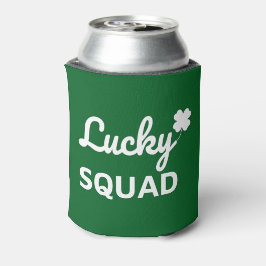 Lucky Squad St. Patrick's Day Dosenkühler (Kanne Rückseite)