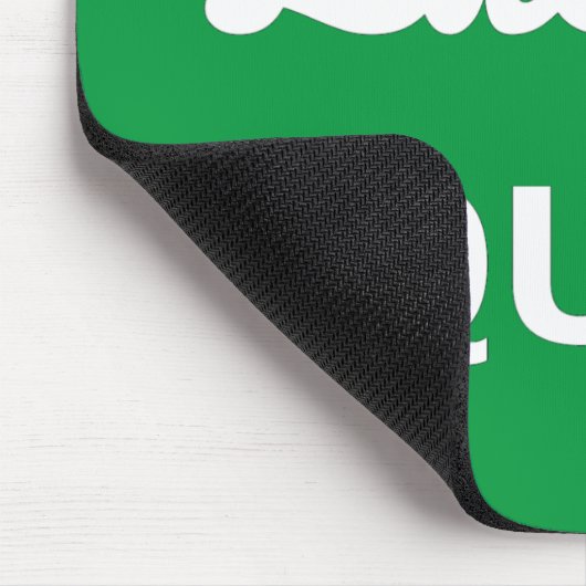 Lucky Squad St. Patrick's Day Mousepad (Ecke)