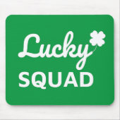 Lucky Squad St. Patrick's Day Mousepad (Vorne)