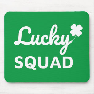 Lucky Squad St. Patrick's Day Mousepad