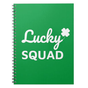 Lucky Squad St. Patrick's Day Notizblock