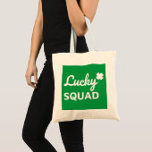 Lucky Squad St. Patrick's Day Tragetasche (Vorderseite (Produkt))