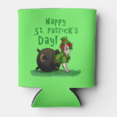 Lucky St. Patrick's Day Dog Dosenkühler (Vorderseite)