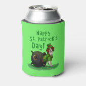 Lucky St. Patrick's Day Dog Dosenkühler (Kanne Rückseite)