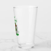 Lucky St. Patrick's Day Dog Glas (Links)